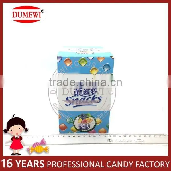 HALAL Crispy Mixed Fruit Juice Soft Candy Chewy Candy