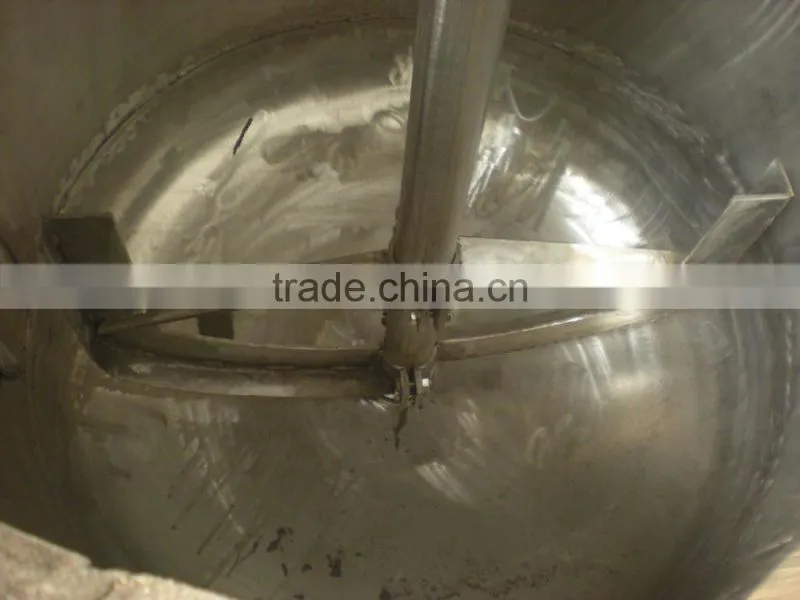 Stainless Steel Chemical Reactor With Heating Jacket And Cooling Inner Coils