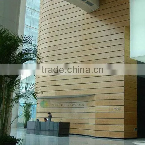 kanger vertical carbonized bamboo veneers cheap board for wall paper