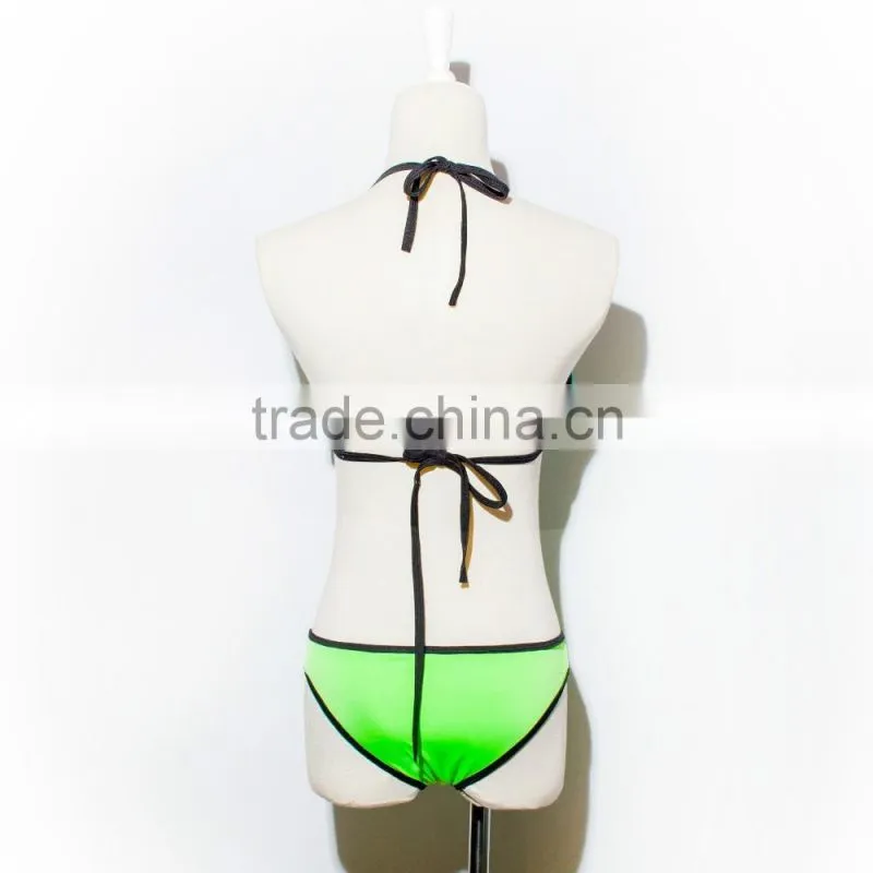 Sexy Women Bikini set Push Up Striped Triangle Bathing Suit Beach Swimwear