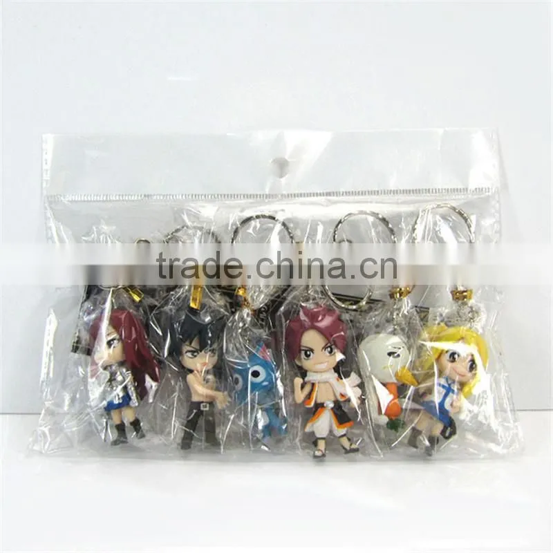 cartoon anime Fairy tail model action figure doll toys PVC figure wholesale toys