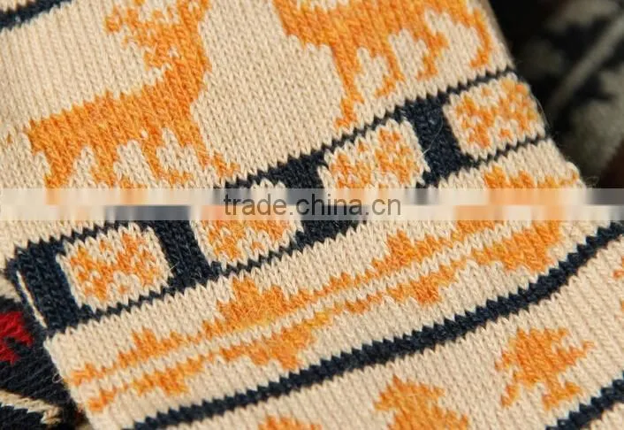 Brand design 100% cotton Man winter warm socks with super quality