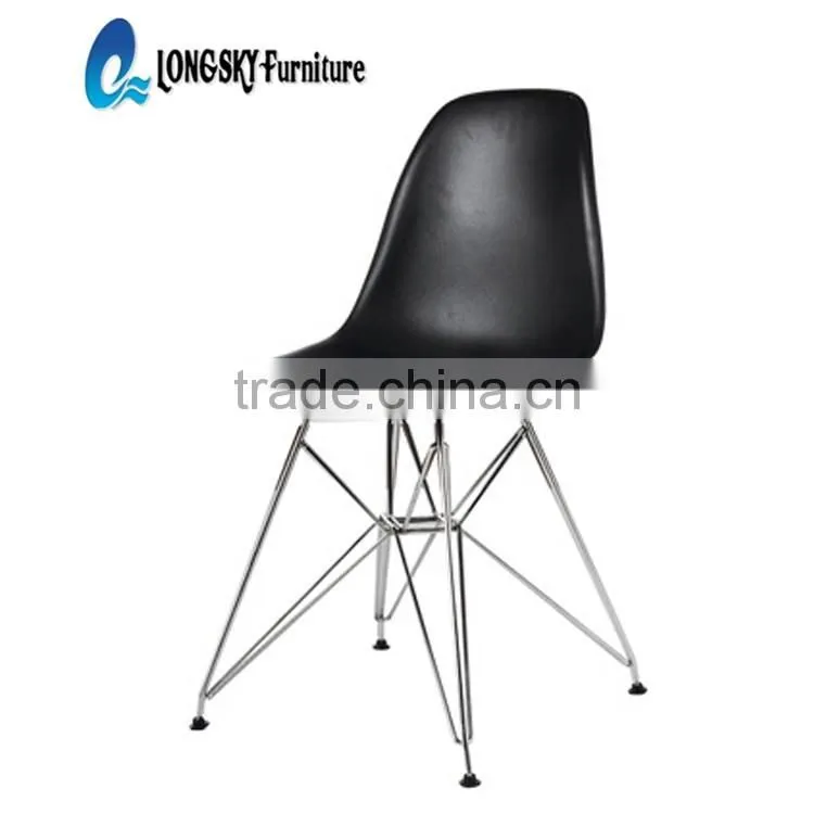 LS-4001A Modern Dining Room Furniture Cheap ABS Plastic Chair Replica Eiffel Chair