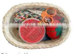 Sewing Set packing in basket