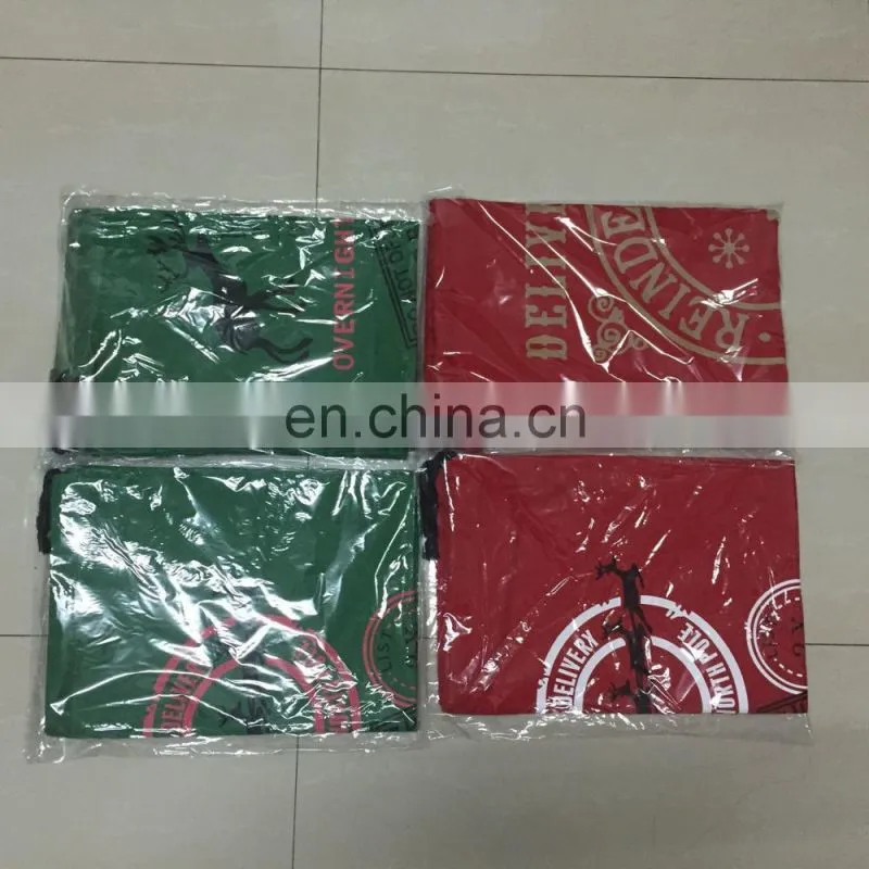 wholesale santa sacks party gift christmas bag