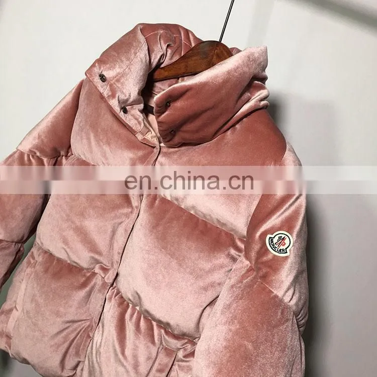 China Clothing Factory High Quality Duck Feather Lady Womens Winter Down Jacket