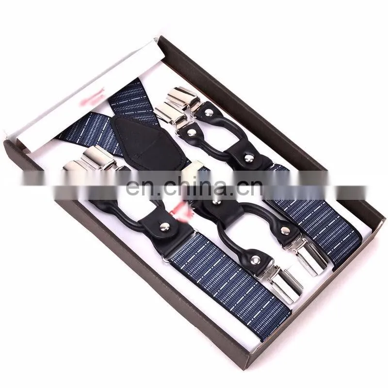 Fashion wholesale high quality 3.5cm jacquard suspenders