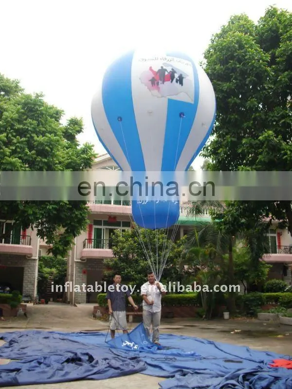 Advertising helium inflatable flying blimp