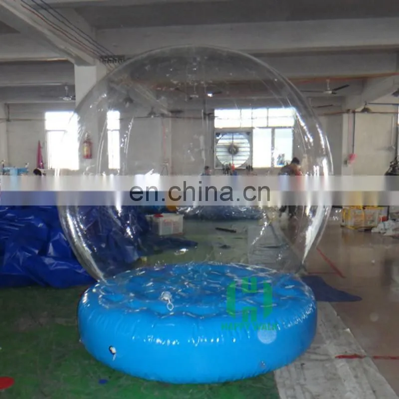 interesting !!inflatable snow globe for decoration,snow globe for Christmas ,giant snow globe