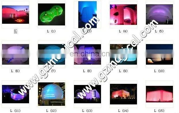 Inflatable parking tent/marquee tent