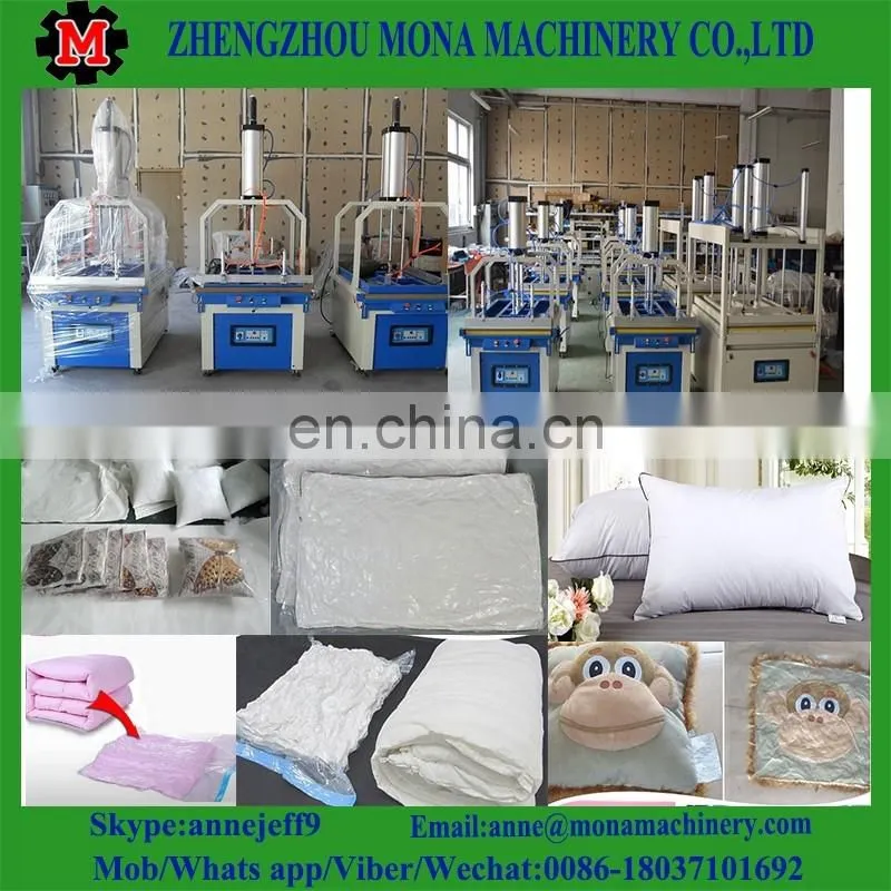 Pillow pressing packing machine/quilt/pillow Compress Packing Machine