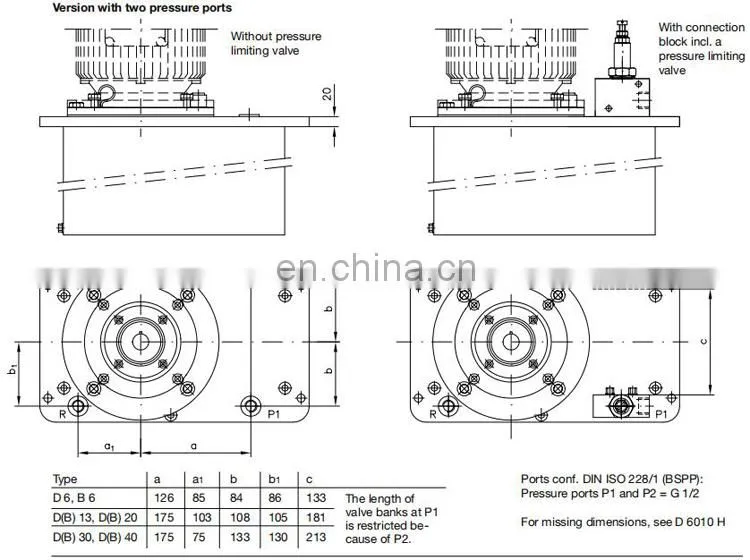 HAWE pump hydraulic radial piston pumps R9.9-9.9-9.9-9.9A