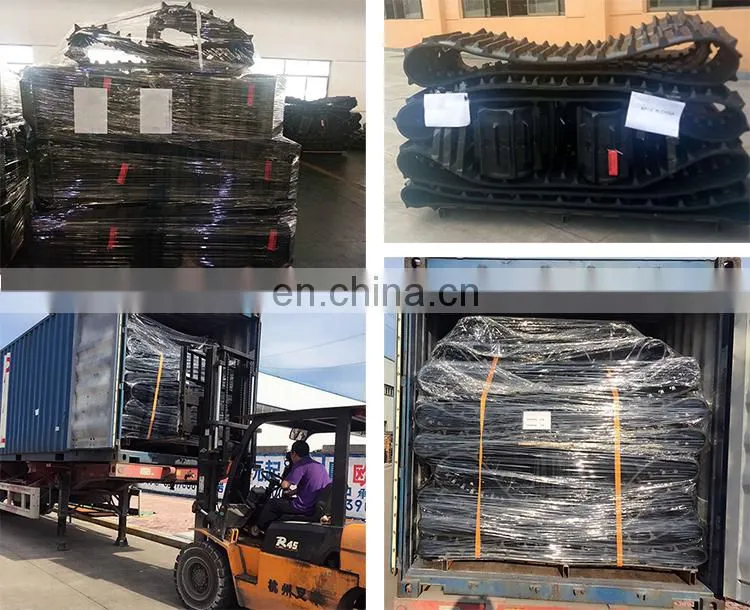 Kubota DC70 Rice Combine Harvester Machine Rubber Track For Sale