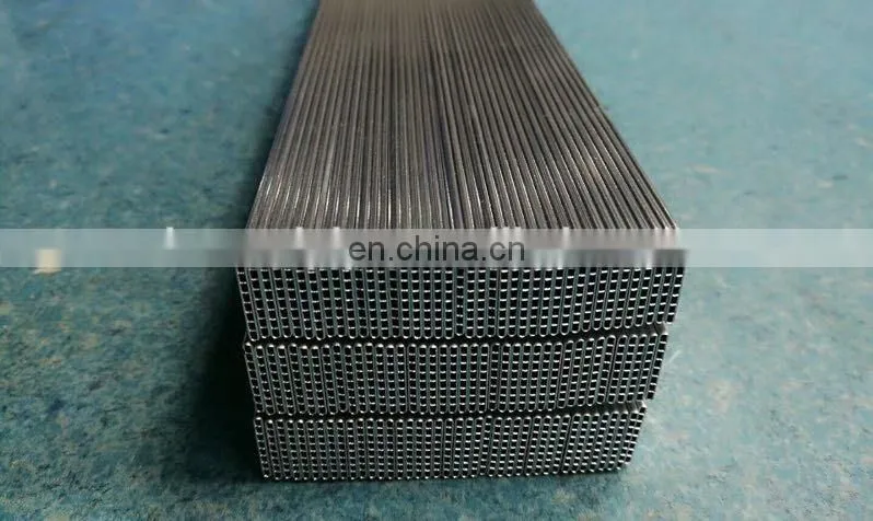 Extruded 6061 7075 Aluminum Alloy Harmonica Tube for radiator