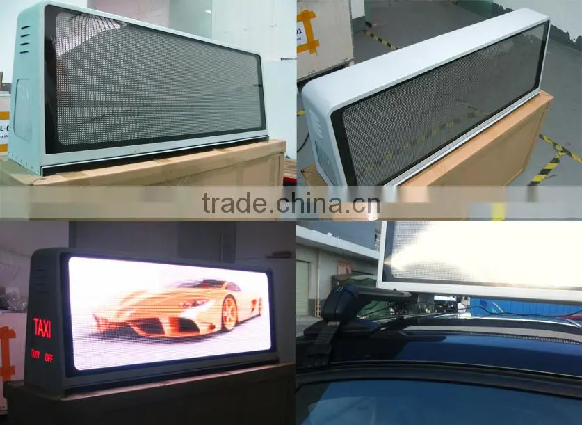 Ali Trade Assurance LED taxi roof top advertising signs, car roof advertising signs
