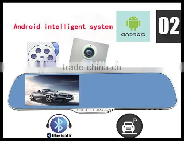 ultra-thin rearview mirror bluetooth handsfree car kit