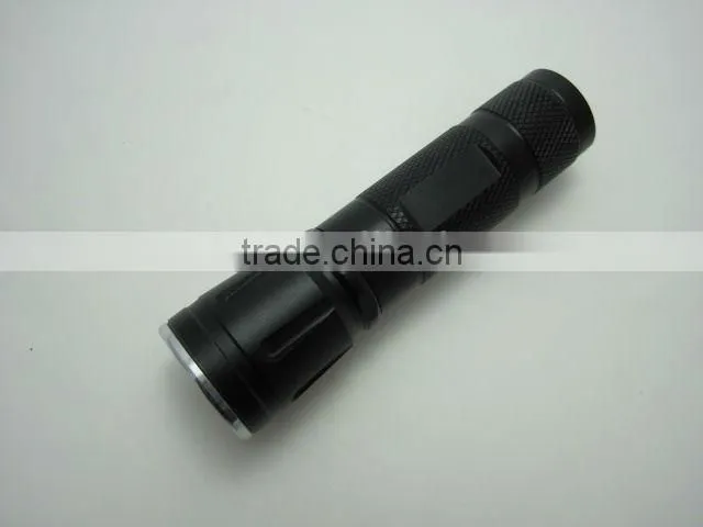 High power aluminium zoom Cree LED torch