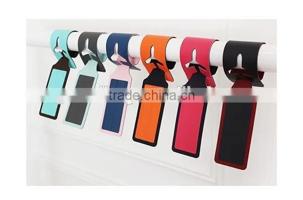 patched genuine cow leather funny luggage tags airplane baggage tag travel accessories