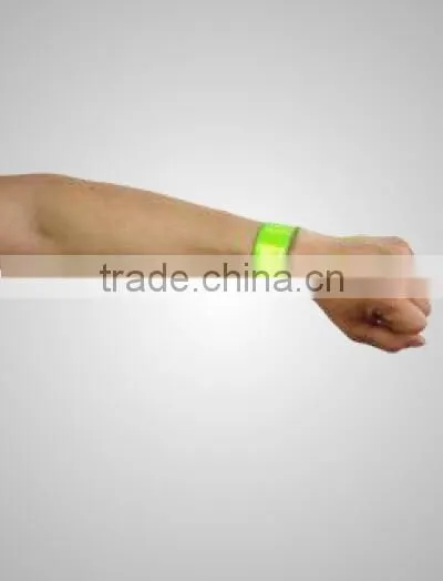 PVC Reflective Bracelet Slap Wrap