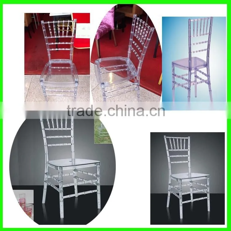 Transparent acrylic chair/China factory acrylic chairs for wedding