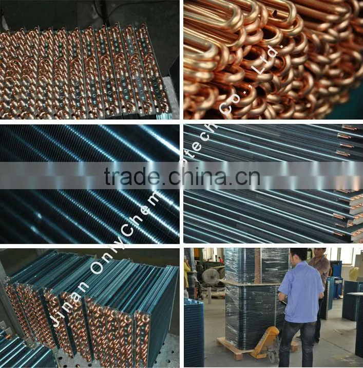 Copeland pate type condenser H type air cooled condenser for industrial