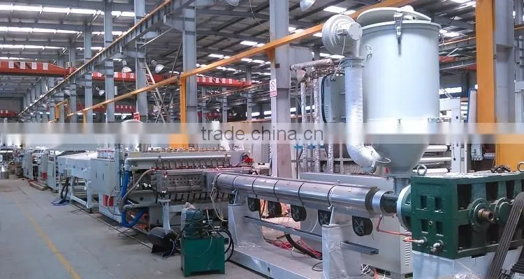PP corrugated sheet making line