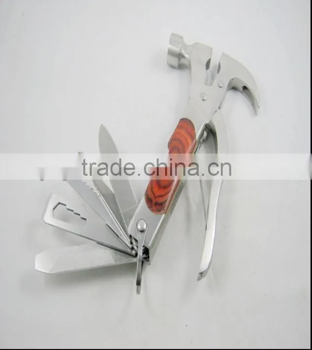 Stainless steel multi-function hammer with screwdriver