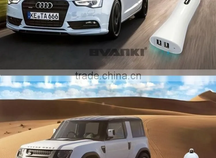 2016 new premium 5V Portable Mobile Phone Universal Car Charger/ Dual USB Car Charger online shopping from china suppliers
