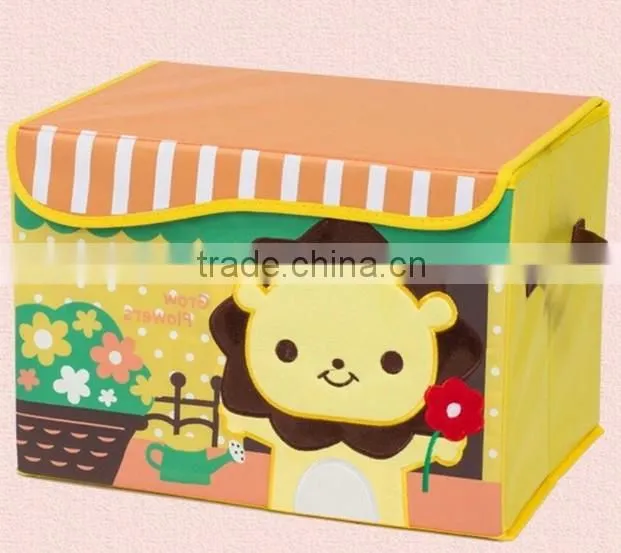 Non-woven Anime Plastic Storage Bins