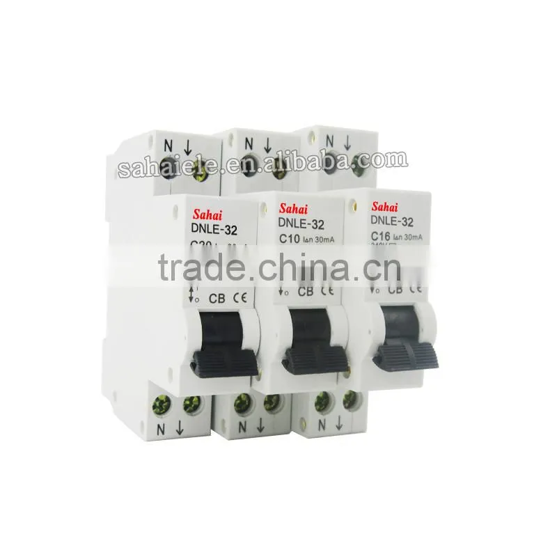 DNLE-32 1 pole mini rcbo high breaking capacity