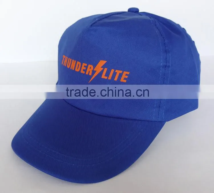 promotion yellow 5 panel wholesale cap polyester hat