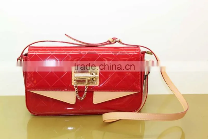 2015 Single Crosss Body Bag Woman 100% Genuine Leather Bags Designer Lady Handbag Custom Shoulder Bag