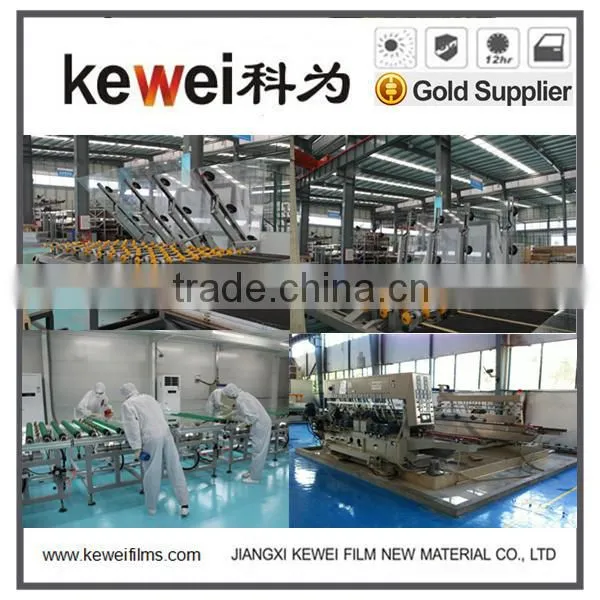 Kewei kinds of smart glass 6+6 tempered high clear smart glass