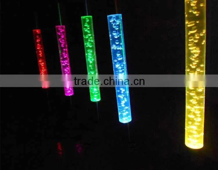 Stainless steel solar acrylic garden led light