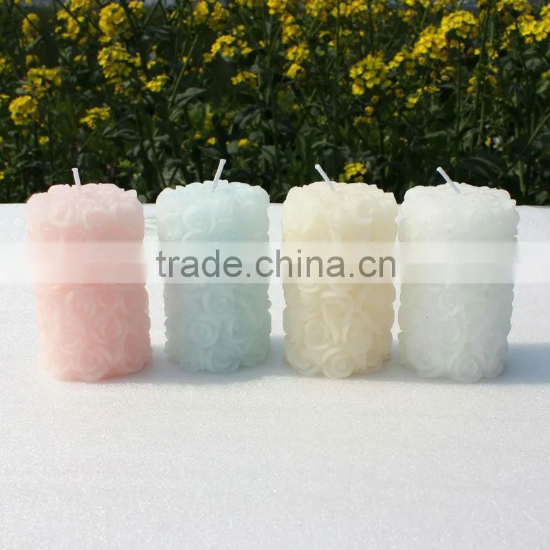 dried flower candles