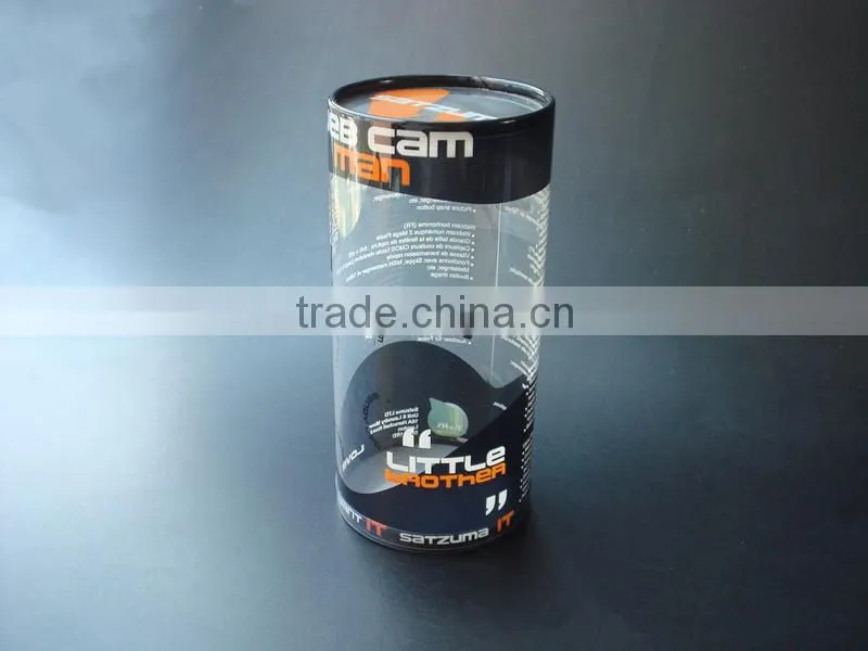 Plastic packaging for hair extensions, custom Plastic clear hair extension packaging box/tube made of PP/PET/PVC