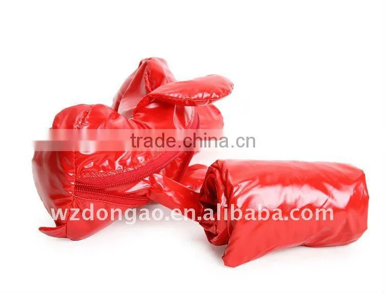 fashion bear foldable shopping bag ,made of polyester pongee