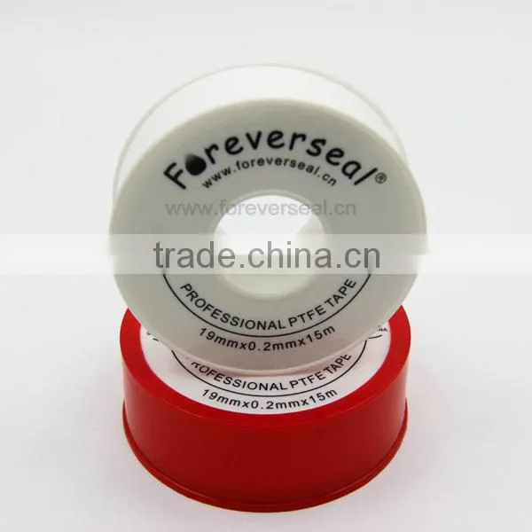 ptfe thread seal tape with white spoll and red cover