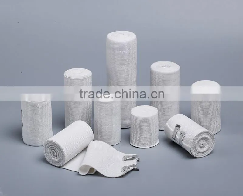 YD30017 Factory high quality ventilated soft washable plain surgical high elastic bandage