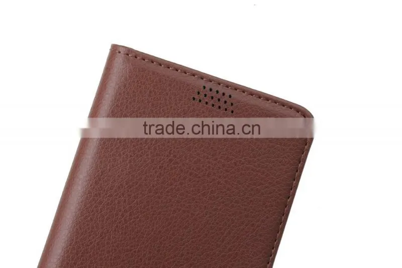 MMT Litchi Grain wallet leather flip case for HTC 530 holder leather case with card slot for HTC 530