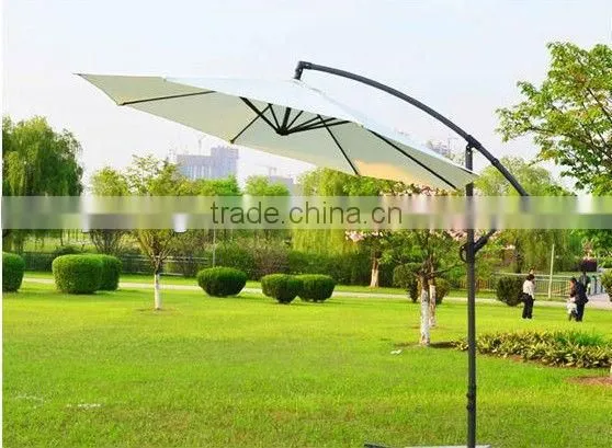 9' windproof patio side pole umbrella