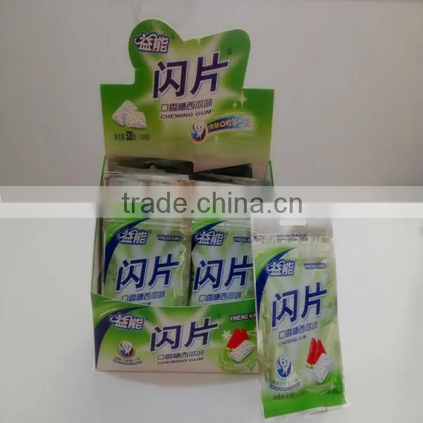 chewing gum with low sugar