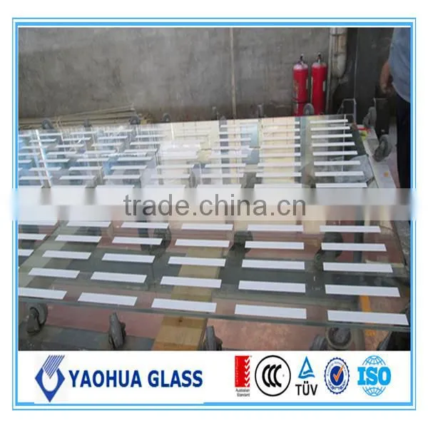 back painted shower screen glass silkscreen printing glass