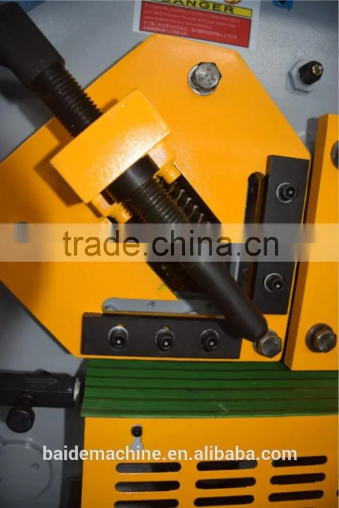 Q35Y Hydraulic plate shearing machine,angle steel cutting machine,plate punching machine 100ton