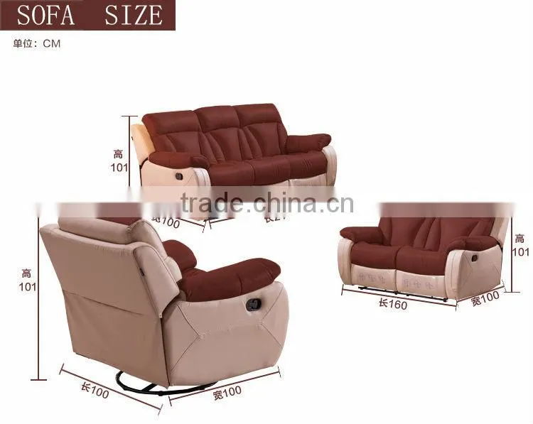 europe and american style sofa,decoro leather sofa recliner