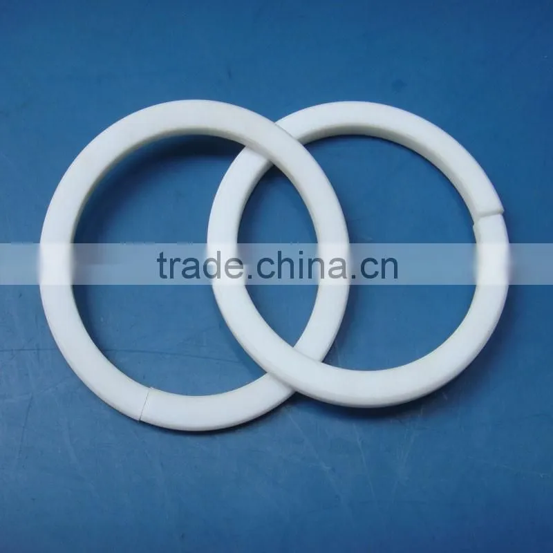 High quality OEM custom size material exercise plastic ptfe injection molding rubber o seal rings
