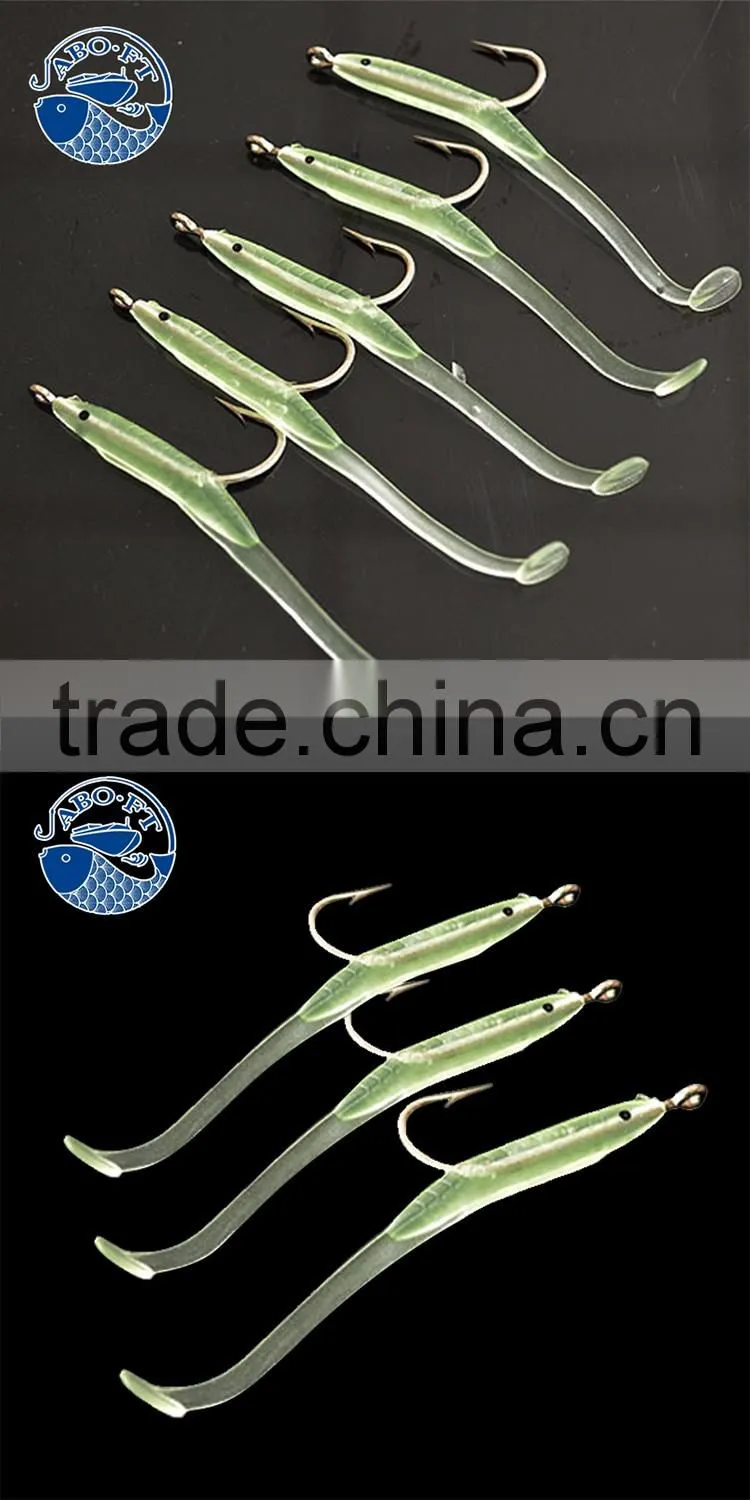 2016 wholesale price newest one bag 10PCs soft eel fishing lure