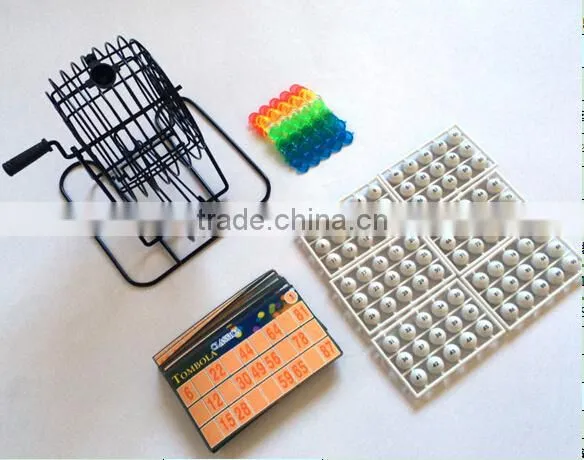 75 balls popular Bingo drinking game set