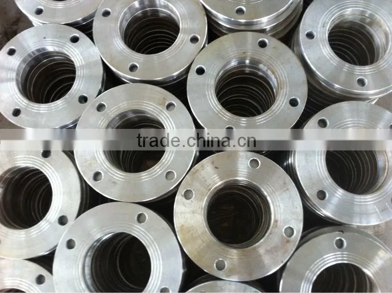 Lap joint flange stub end HDPE pipe stub end