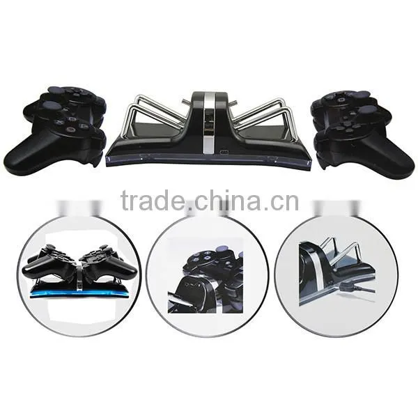 USB Dual Charger Station for PS3 Controller